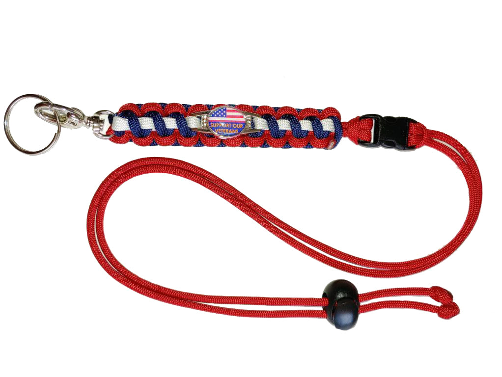 Personalized Medical ID Charm Lanyard