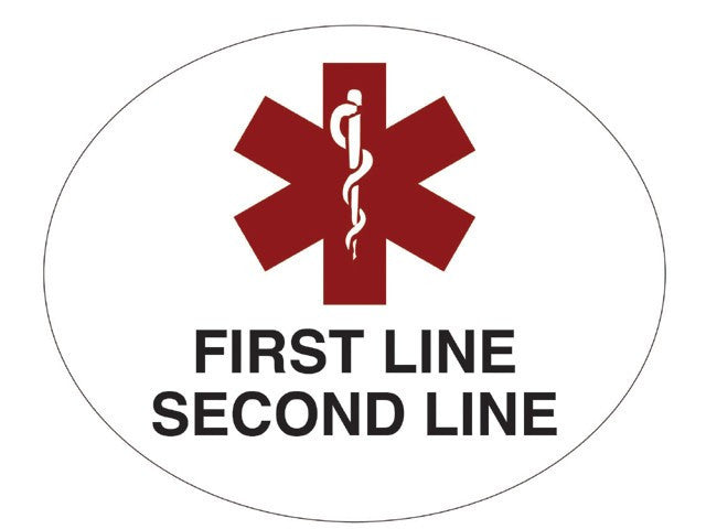 2 Lines - Medical ID Charm Paracord Lanyard