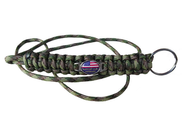 Support Our Veterans Paracord Lanyard