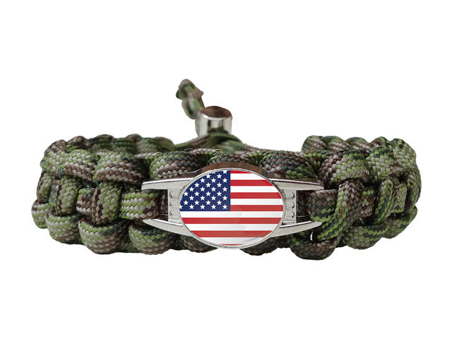 U.S.A. Flag Paracord Bracelet