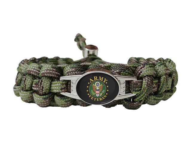 Army Veteran Paracord Bracelet