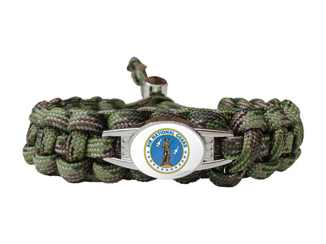 Air National Guard Paracord Survival Bracelet