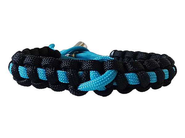 Bracciale Chelsea FC Paracord 550 – Ispirato Alla Lotta Contro Il Cancro Alla Prostata (The Blues)