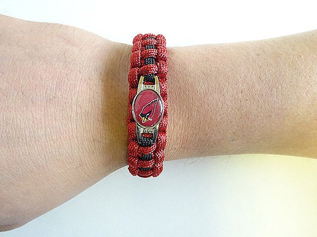 Officially Licensed NFL Arizona Cardinals Paracord Bracelet