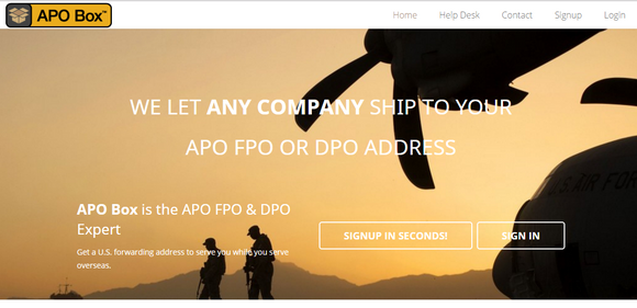 APO BOX: Helping U.S. Servicemen and Women Around The World