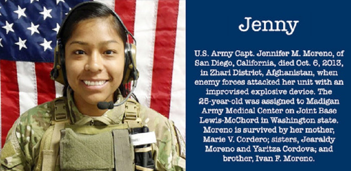 U.S. Army Capt. Jennifer M. Moreno: The Female Soldier Who Sacrificed ...