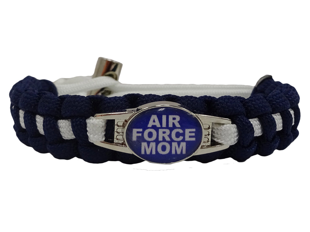 Air Force Mom Paracord Bracelet