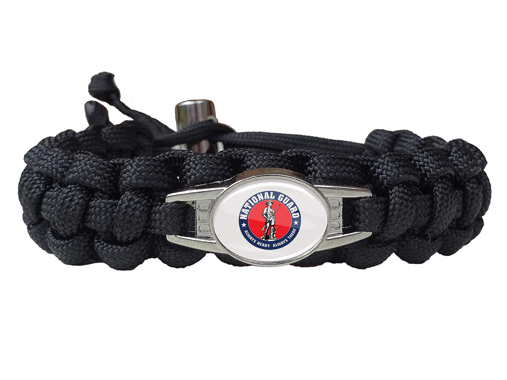 National Guard Paracord Survival Bracelet