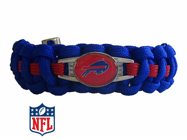 Officially Licensed NFL Buffalo Bills Paracord Bracelet
