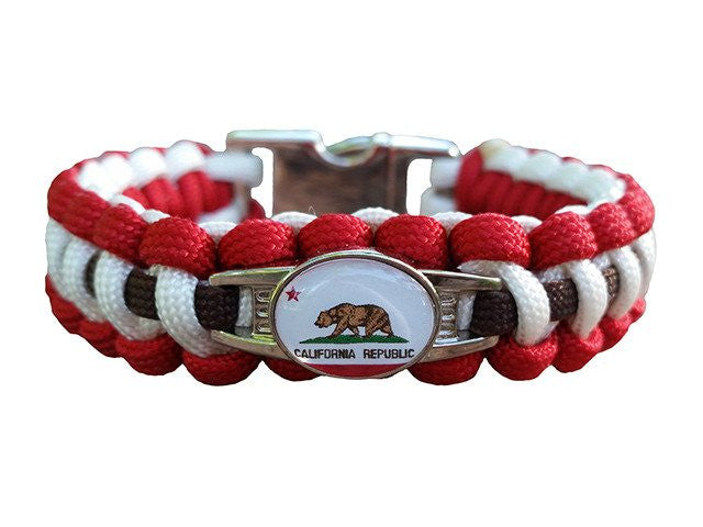 California State Paracord Bracelet