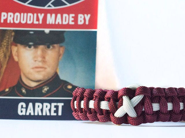 Head and Neck Cancer Awareness Paracord Bracelet