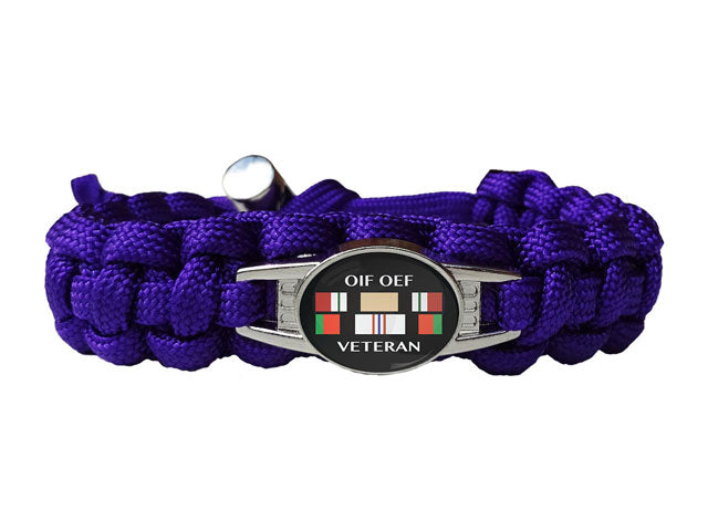 OIF - OEF Veteran Paracord Bracelet
