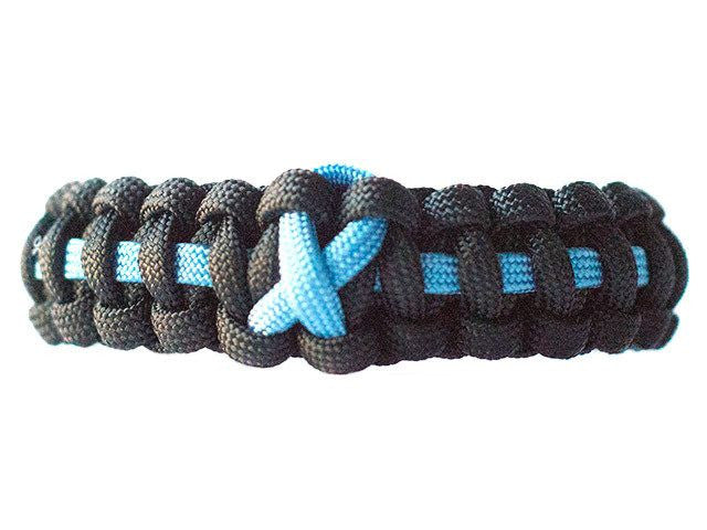 Bracciale Chelsea FC Paracord 550 – Ispirato Alla Lotta Contro Il Cancro Alla Prostata (The Blues)
