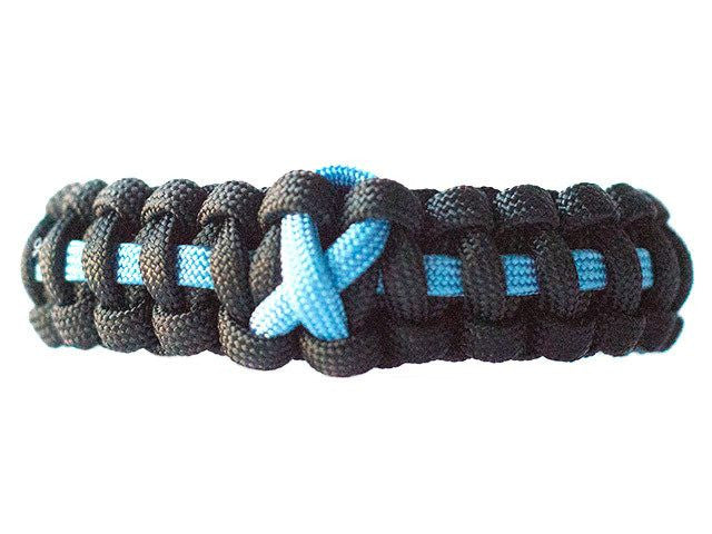 Prostate Cancer Awareness Paracord Bracelet