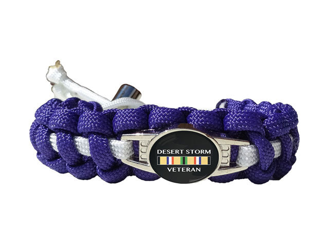 Desert Storm Veteran Paracord Bracelet