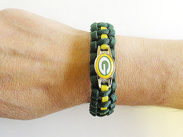 Green Bay Packers Paracord Bracelet