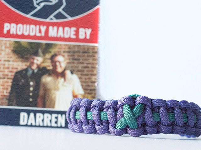 Suicide Prevention and Awareness Paracord Bracelet