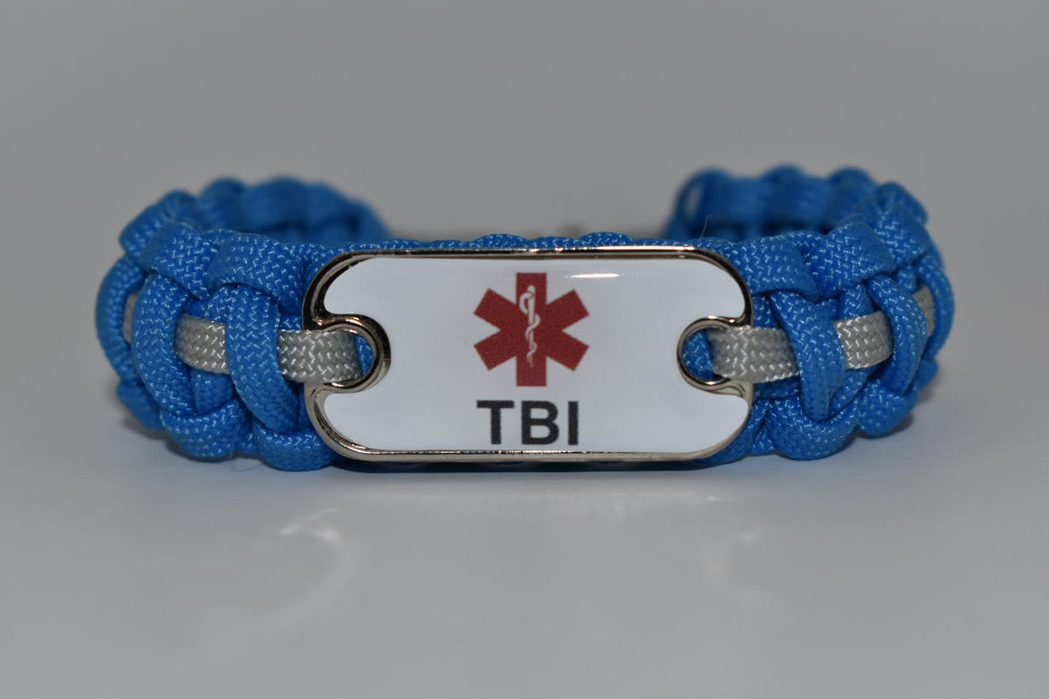 Medical ID TBI Paracord Bracelet
