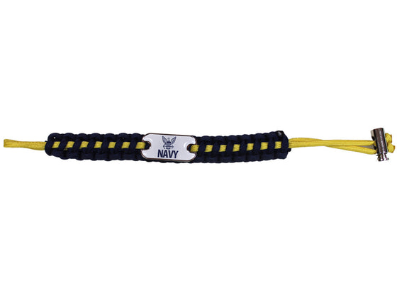 US Navy Dog Tag Paracord Bracelet