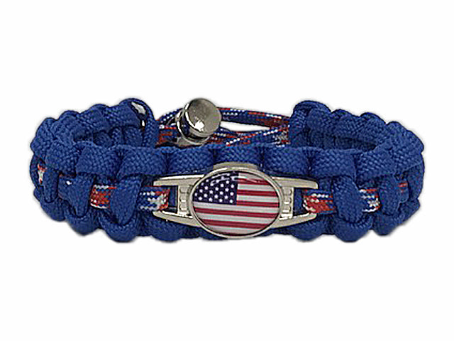 U.S.A. Flag Paracord Bracelet