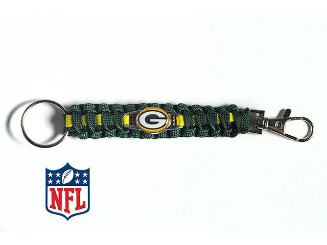 Officially Licensed Green Bay Packers NFL Paracord Keychain